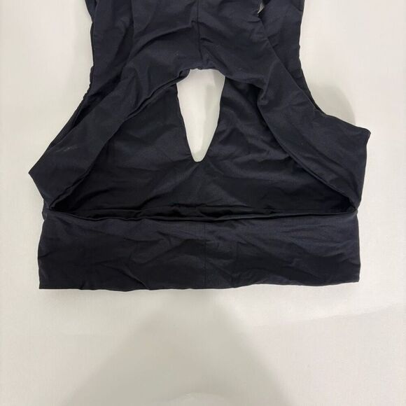 Indah Body Black Cutout V Neck Pullover Swimsuit Size 2 - Picture 7 of 7